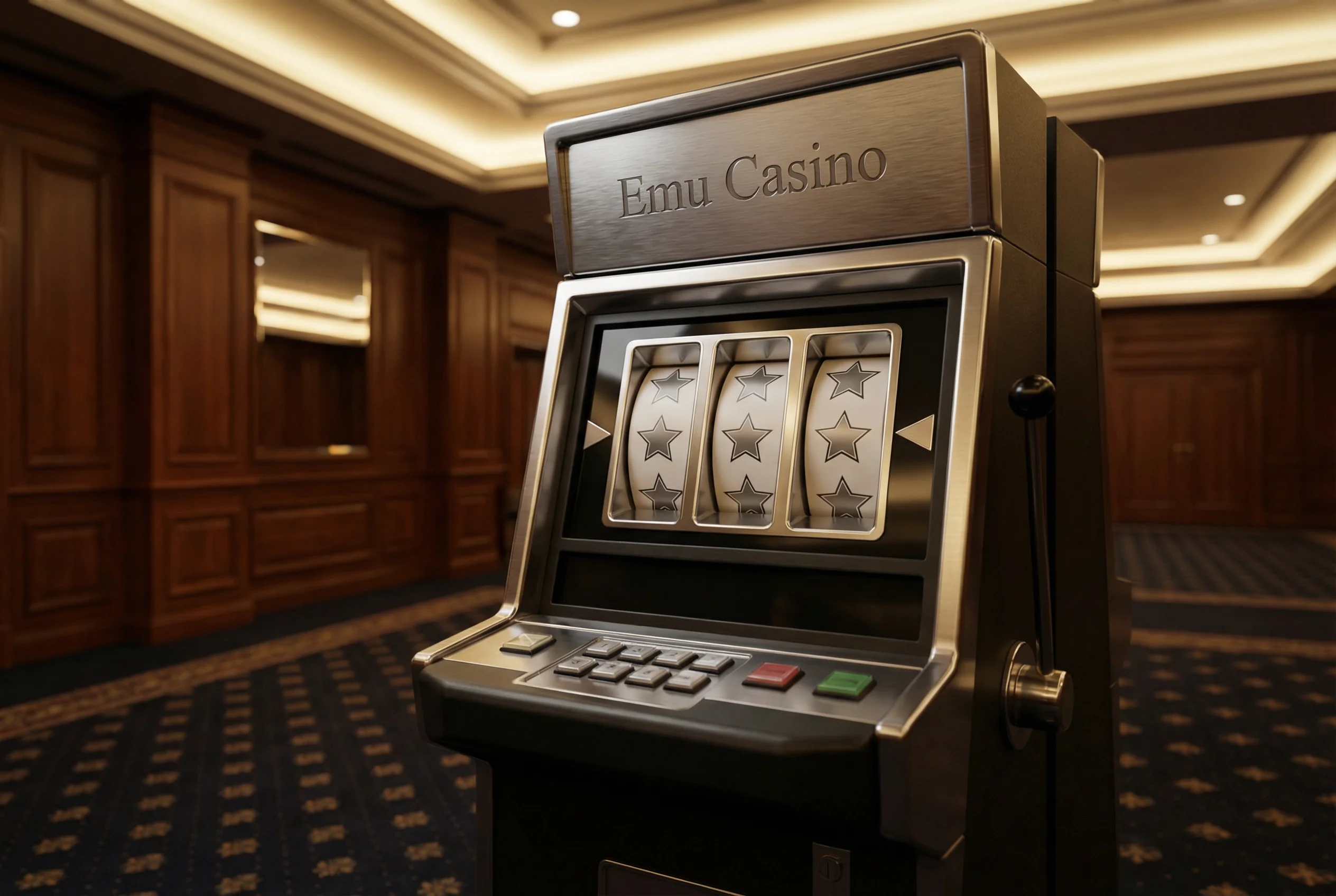 Emu Casino game lobby
